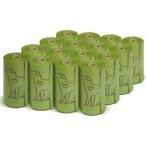 Dog poop bags 240 count strong leakproof pet waste bags for dogs and cats cleanu